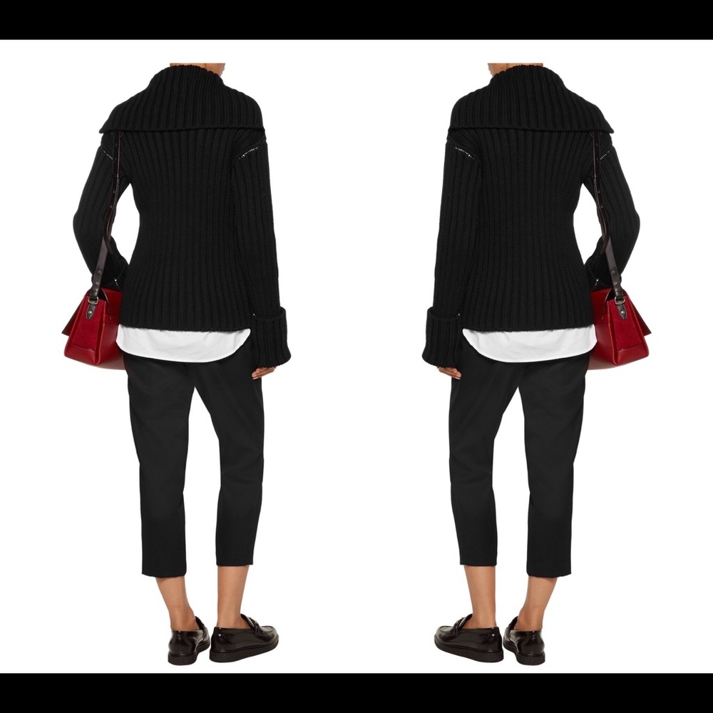 COPY - Ribbed Wool Cardigan - Picture 2 of 8